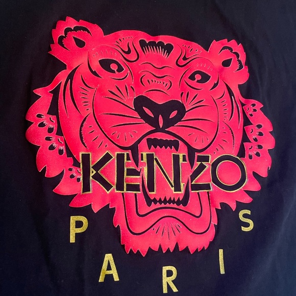 Black and Red Kenzo kids XL T-Shirt - Picture 2 of 4